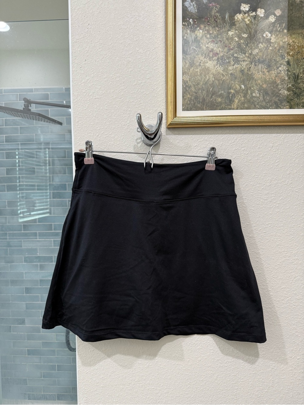 Women’s Black Active Golf Tennis Skort